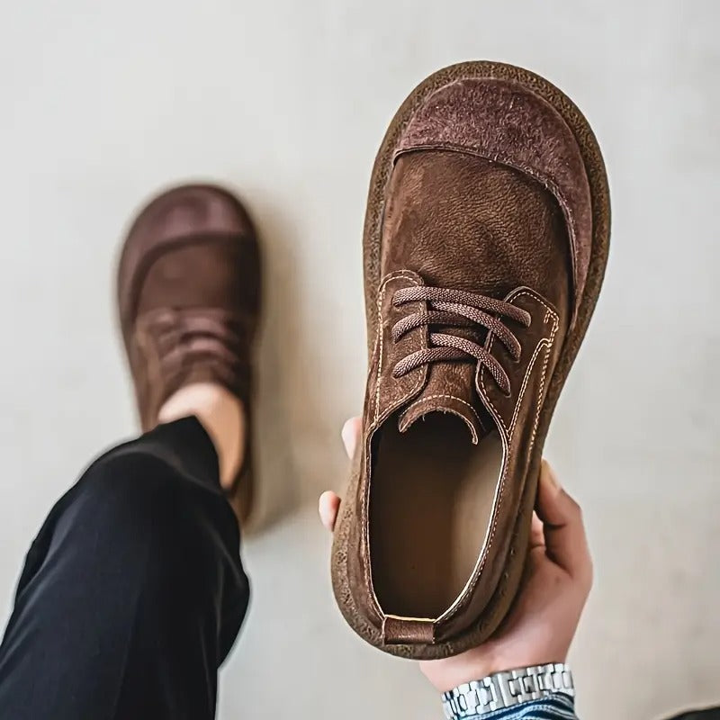 Santiago® - Zapatos ortopédicos de piel vacuna, edición prémium