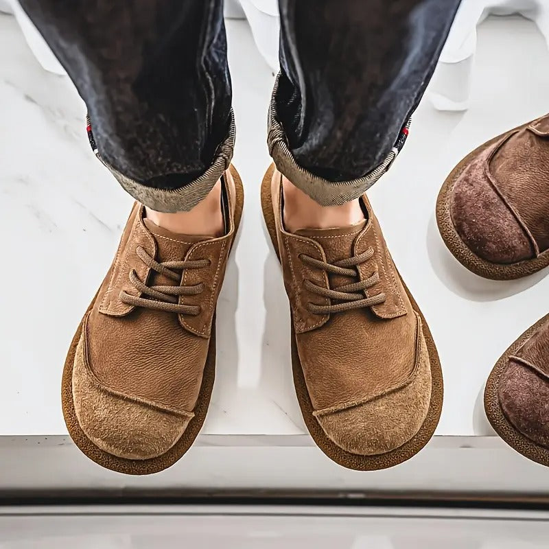 Santiago® - Zapatos ortopédicos de piel vacuna, edición prémium