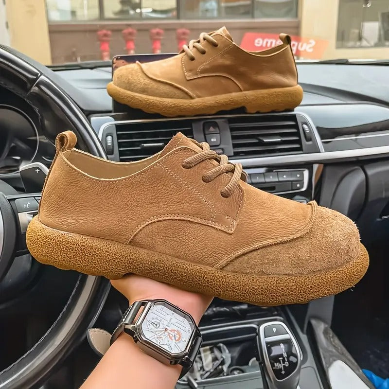 Santiago® - Zapatos ortopédicos de piel vacuna, edición prémium