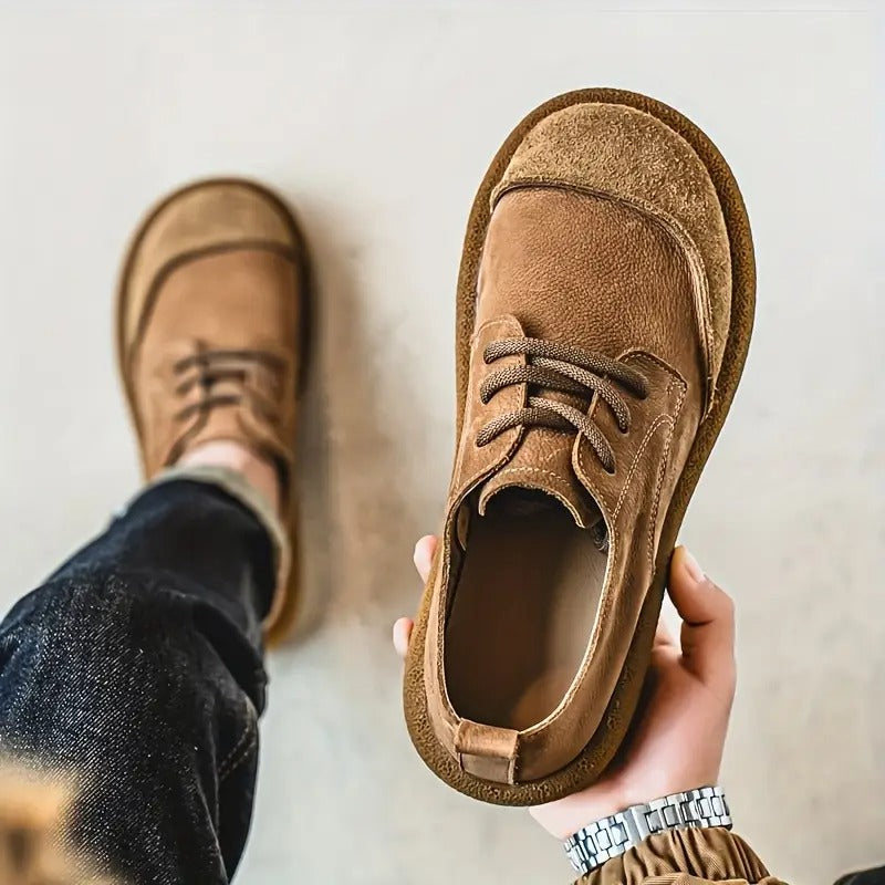 Santiago® - Zapatos ortopédicos de piel vacuna, edición prémium