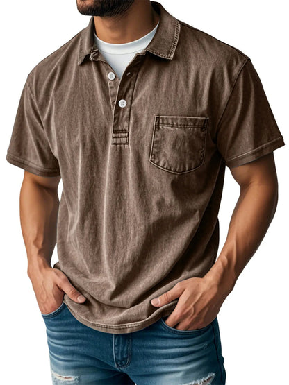 Stylish Short-Sleeve Polo Shirt