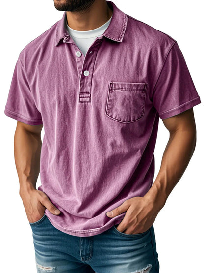 Stylish Short-Sleeve Polo Shirt