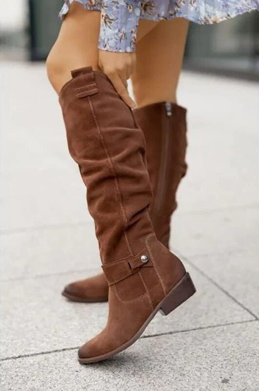 Ashley | Botas de moda por encima de la rodilla para mujer