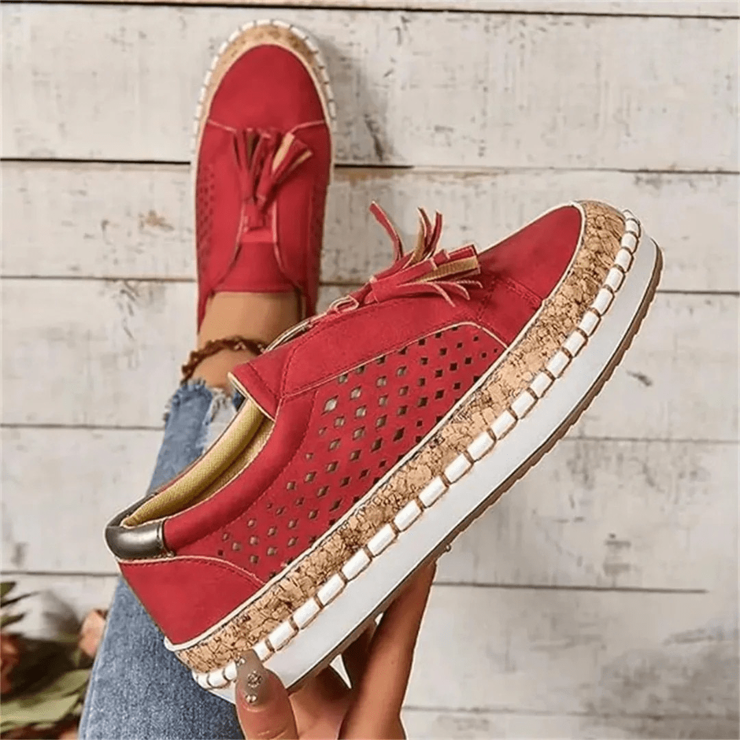 Women’s Spring Casual Slip-On Real Leather Loafers