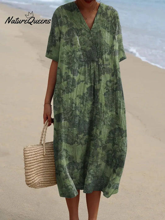 Manju - Vestido floral vintage