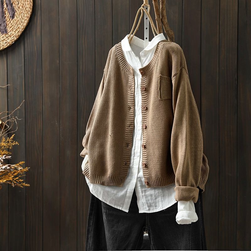 Women’s Winter Button Up Casual Knit Cardigan