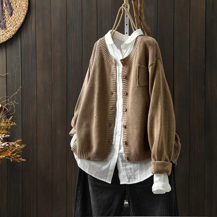 Women’s Winter Button Up Casual Knit Cardigan