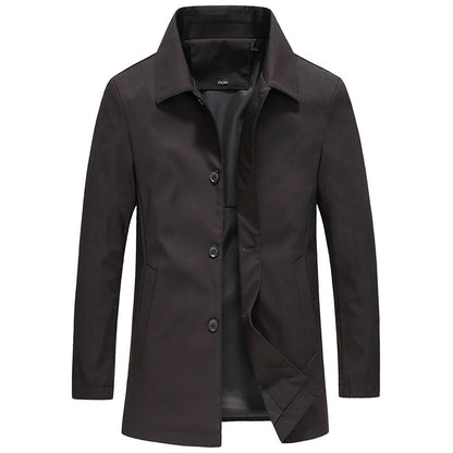 Harold | Chaqueta ligera clásica con botones para hombre