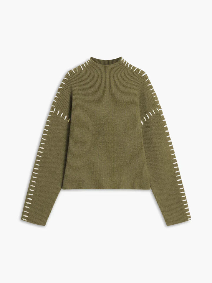 Minimalist Cozy Crewneck Sweater