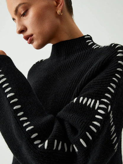 Minimalist Cozy Crewneck Sweater