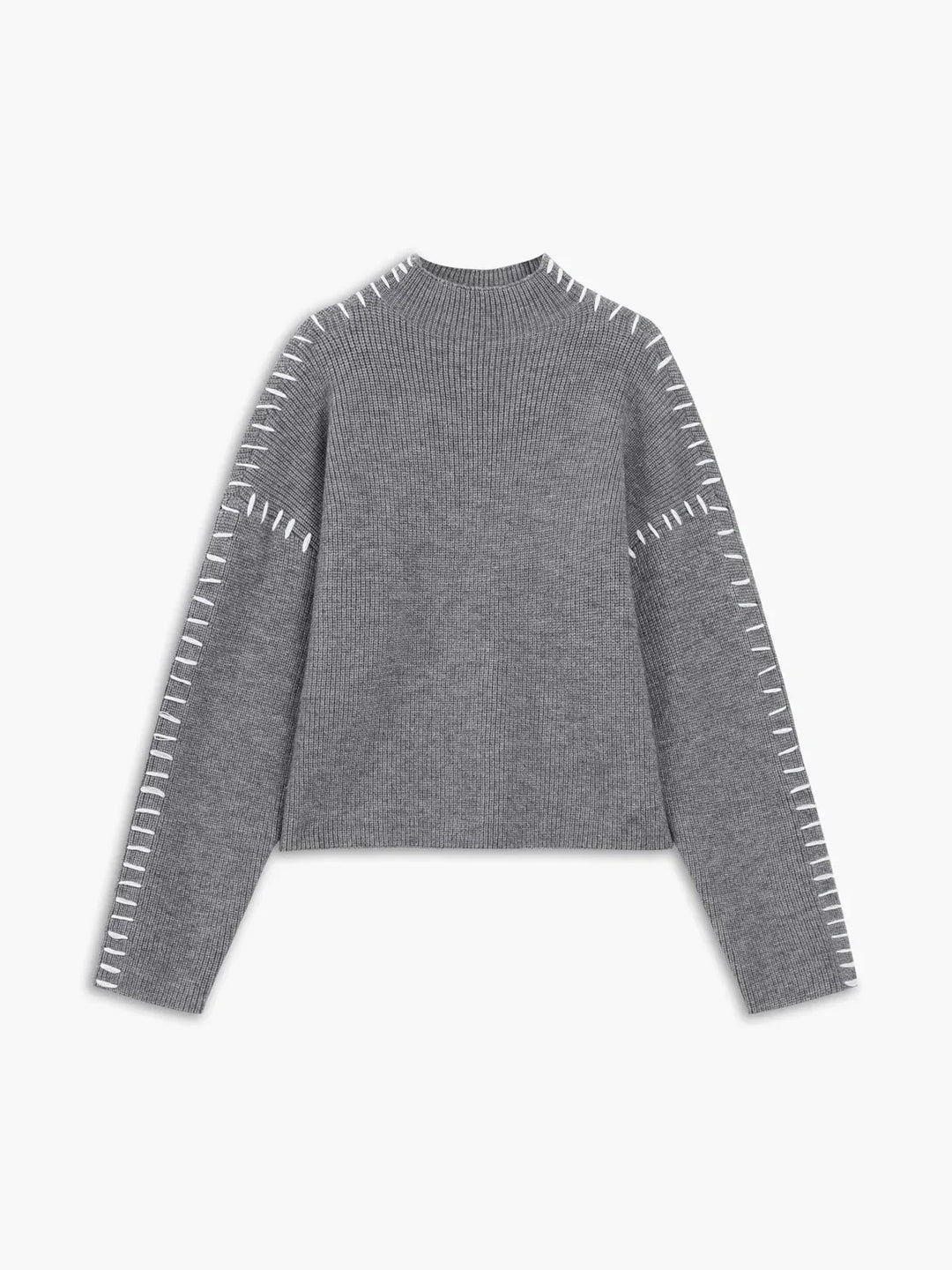 Minimalist Cozy Crewneck Sweater