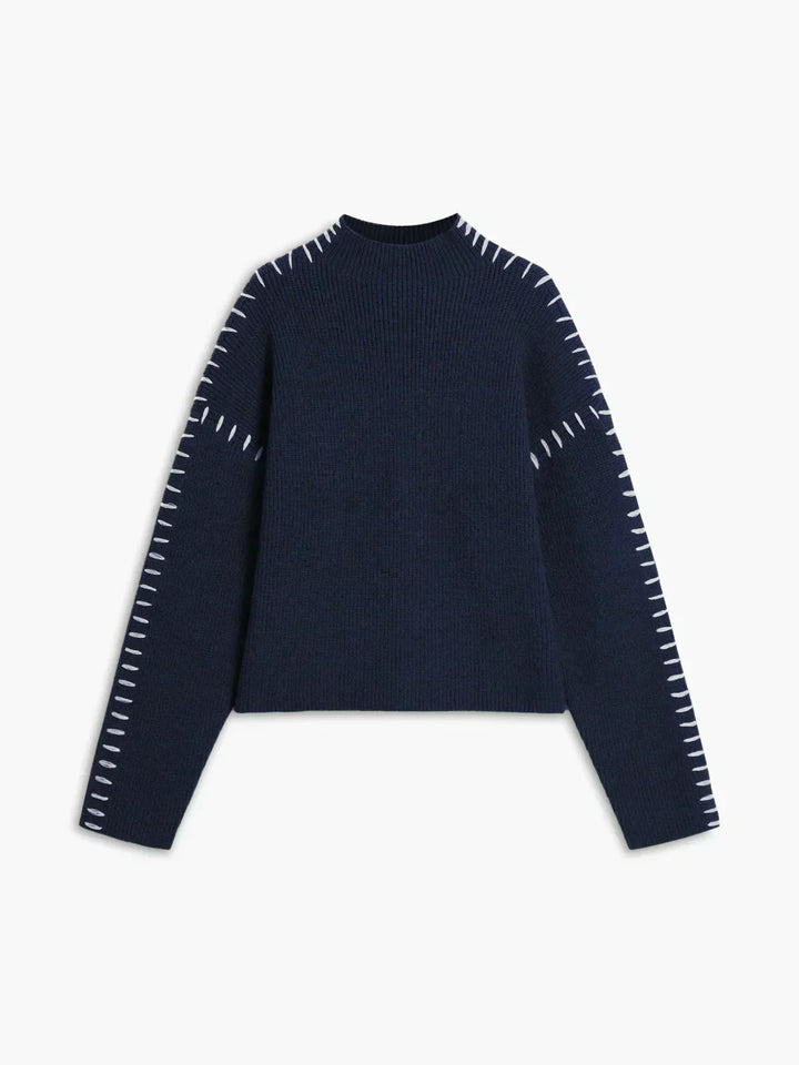 Minimalist Cozy Crewneck Sweater