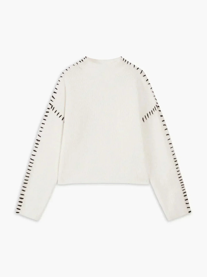 Minimalist Cozy Crewneck Sweater