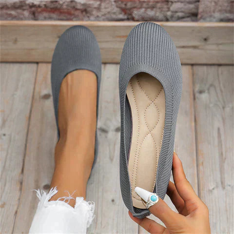 Women’s Spring Comfortable Real Leather Ballet Flats Shoes