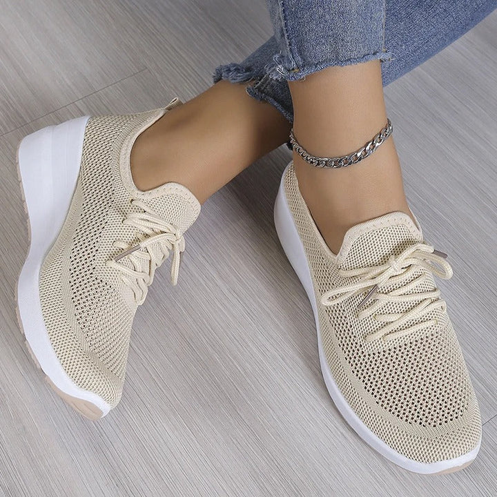 LuxeSpark Platform Walking Shoes