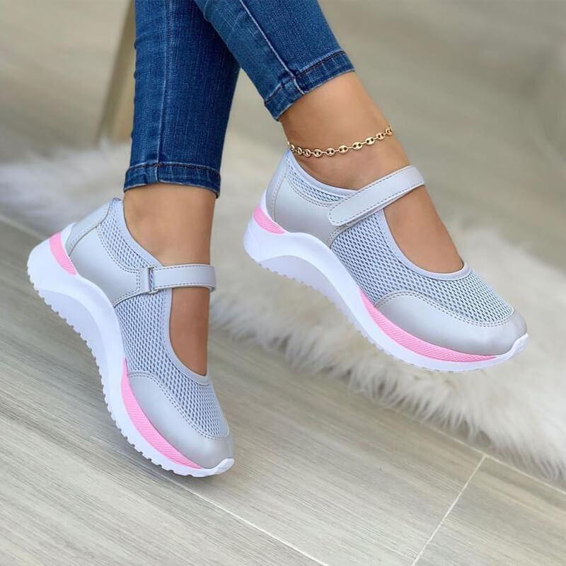 Taylor | Women’s Casual Stretch Fit Strap Sneakers