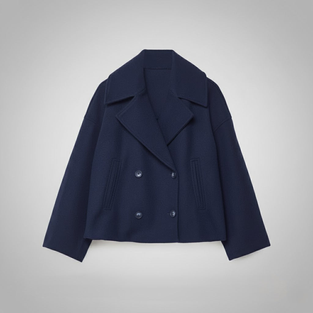 Georgia | Chaqueta corta clásica de doble botón para mujer