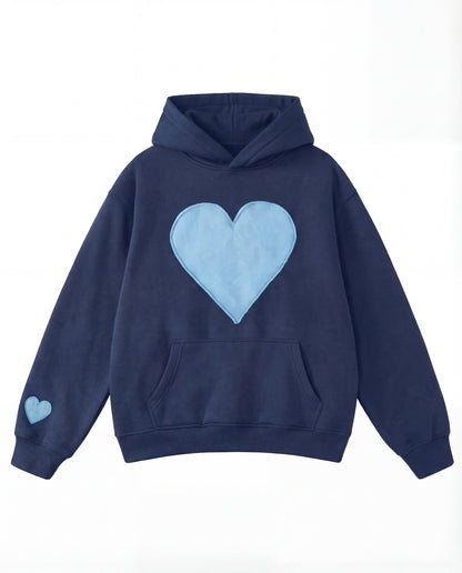 CANDACE™ – Suéter extragrande con diseño de corazón