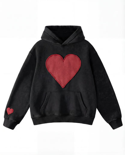 CANDACE™ – Suéter extragrande con diseño de corazón