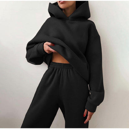 Harper | Conjunto informal holgado de dos piezas para mujer