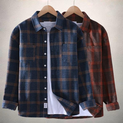Modern Edge Plaid Shirt