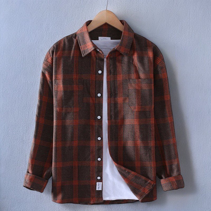 Modern Edge Plaid Shirt