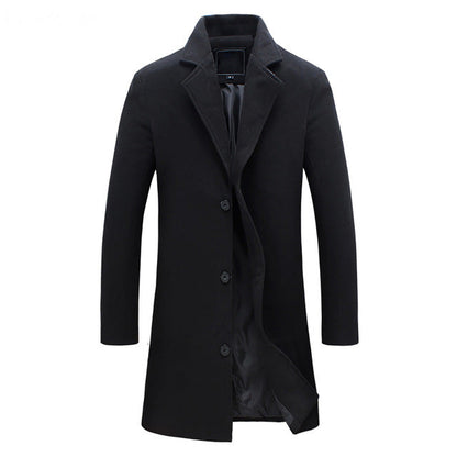 Martin | Formal Long Overcoat For Men’s Wardrobe