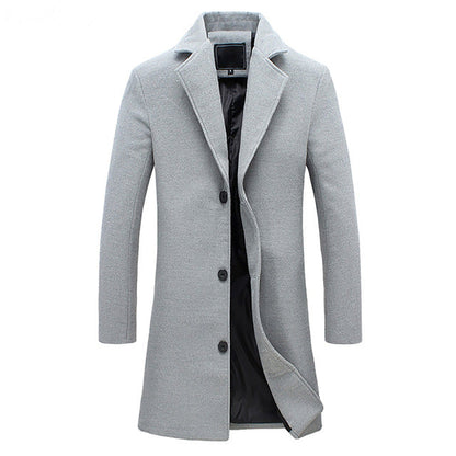 Martin | Formal Long Overcoat For Men’s Wardrobe