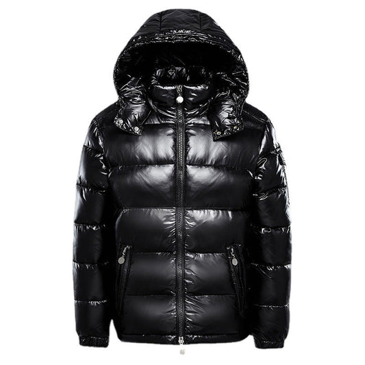 Brandon | Men's Winter Quilted Jacket with Hood and Zip