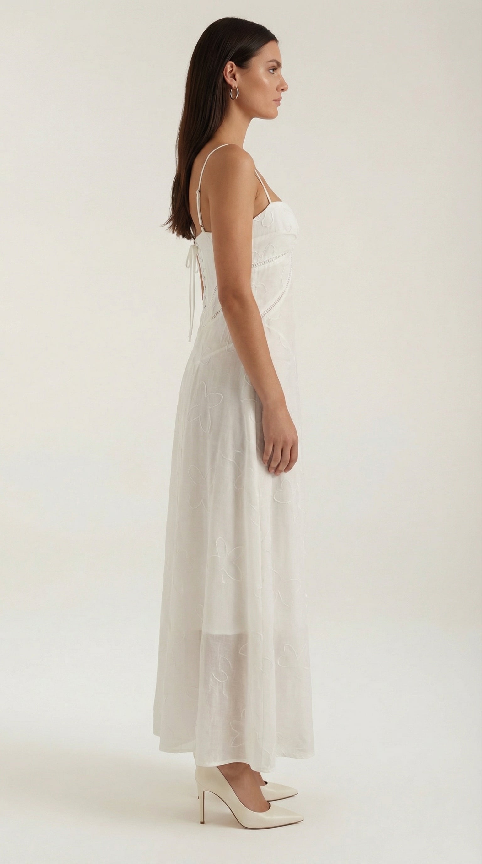 chinese dress ladies Arabelle Lace Maxi Dress – Maria & David New York