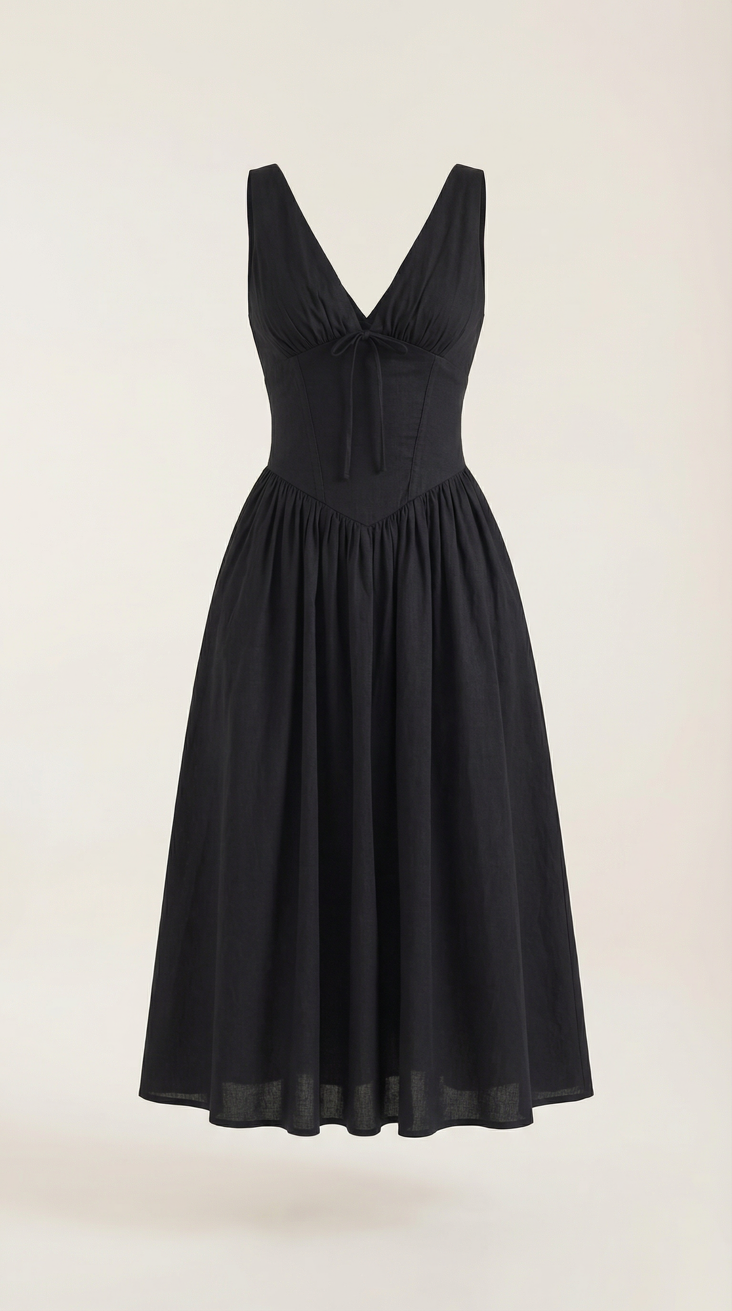 Vestido Cassiopeia Midi Plunge