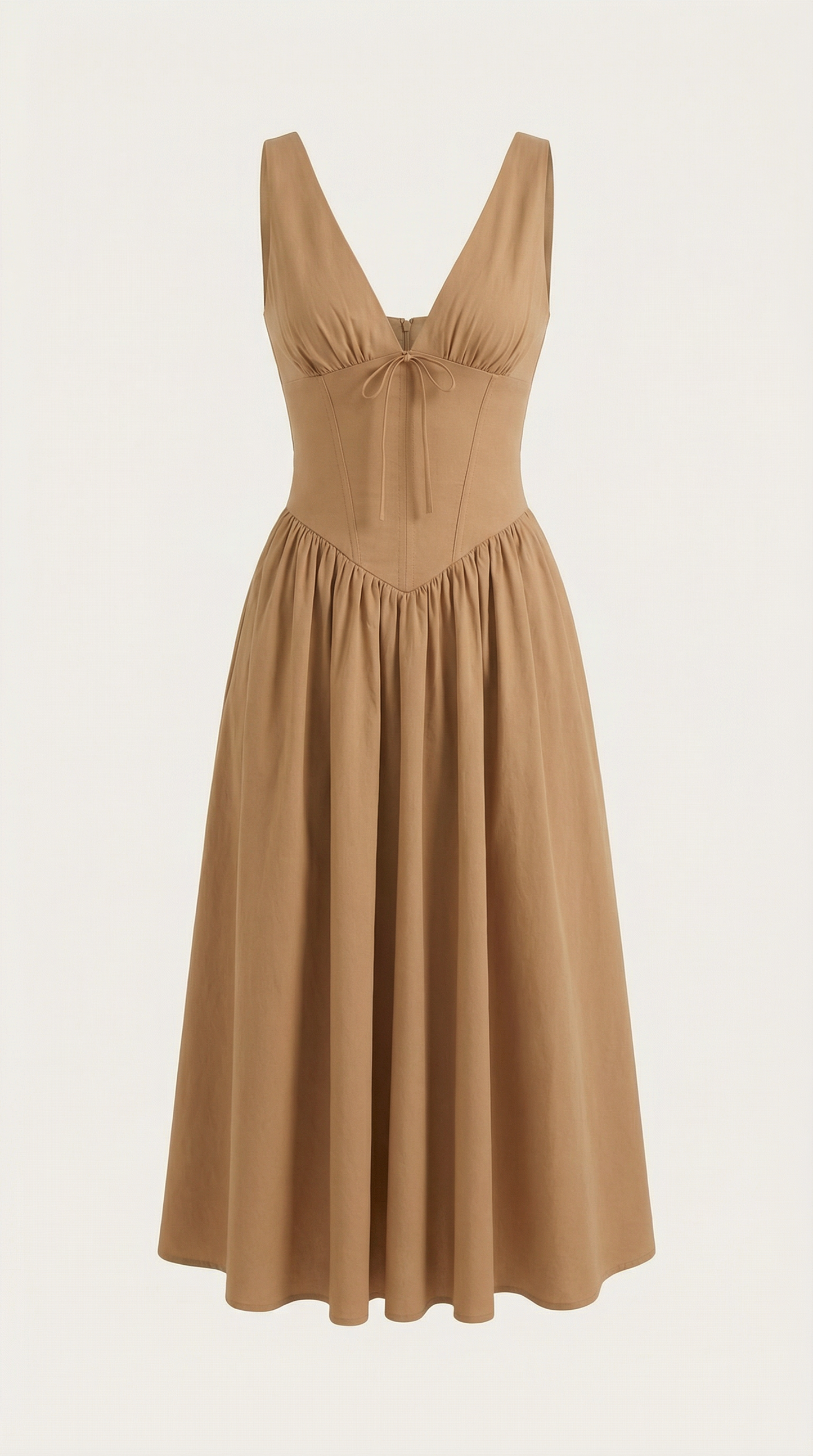 Vestido Cassiopeia Midi Plunge