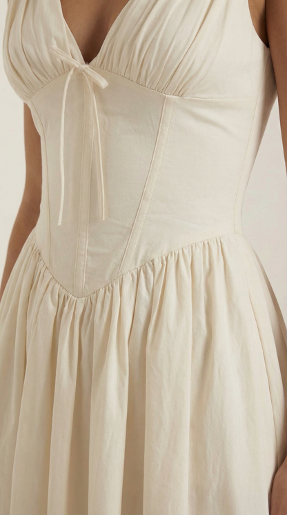Vestido Cassiopeia Midi Plunge
