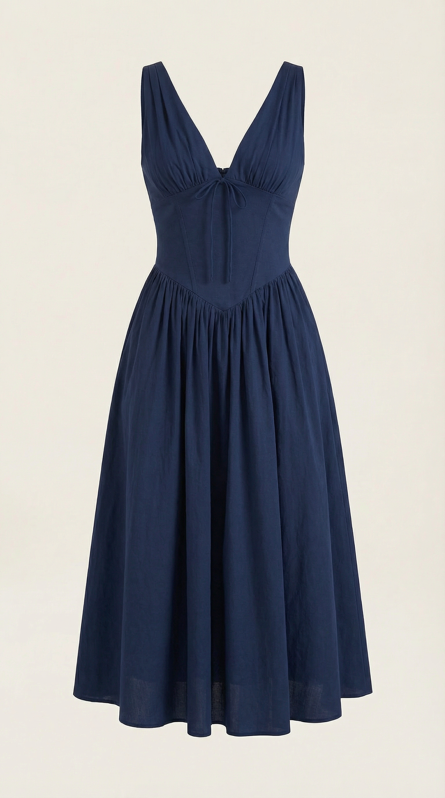 Vestido Cassiopeia Midi Plunge