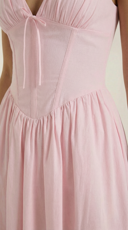Vestido Cassiopeia Midi Plunge