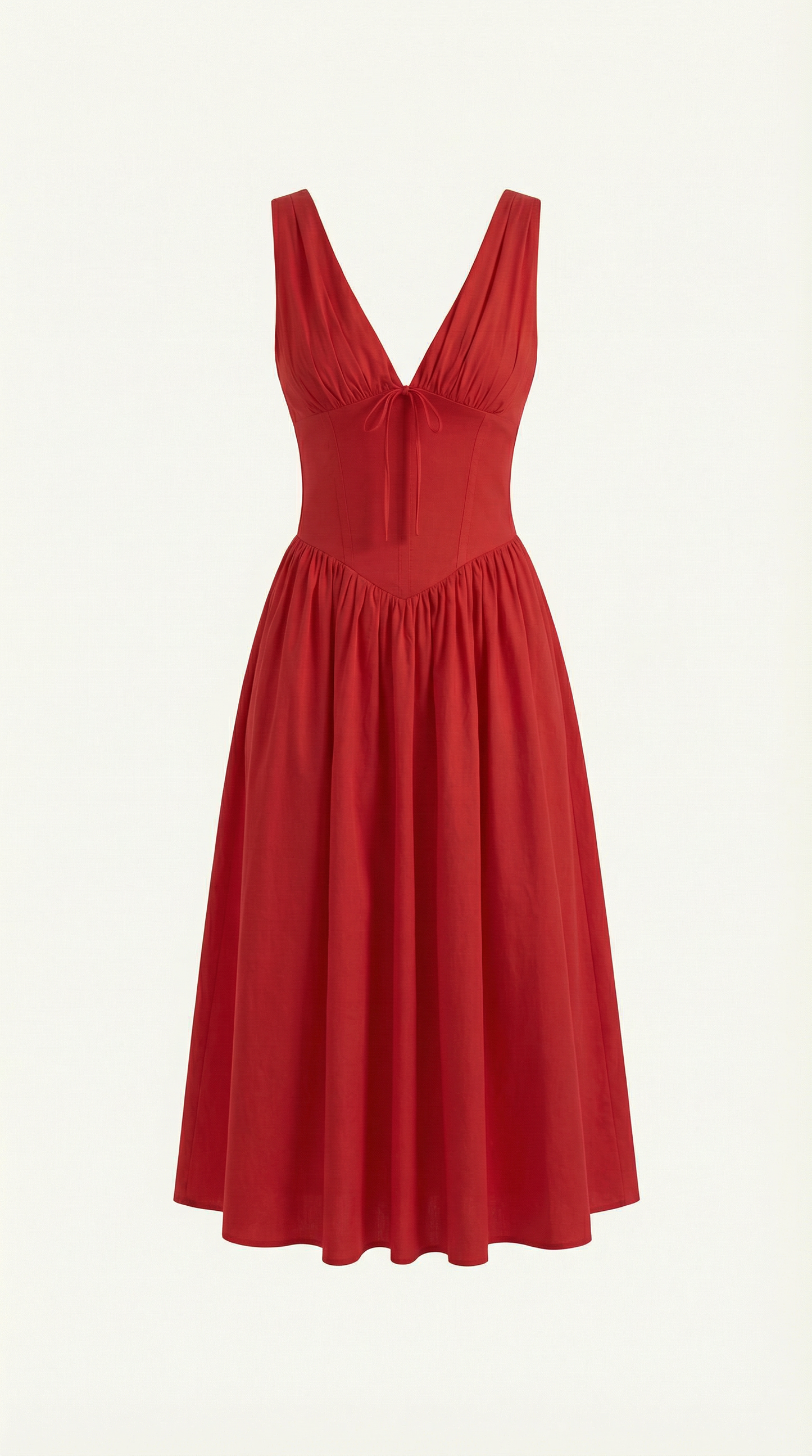 Vestido Cassiopeia Midi Plunge