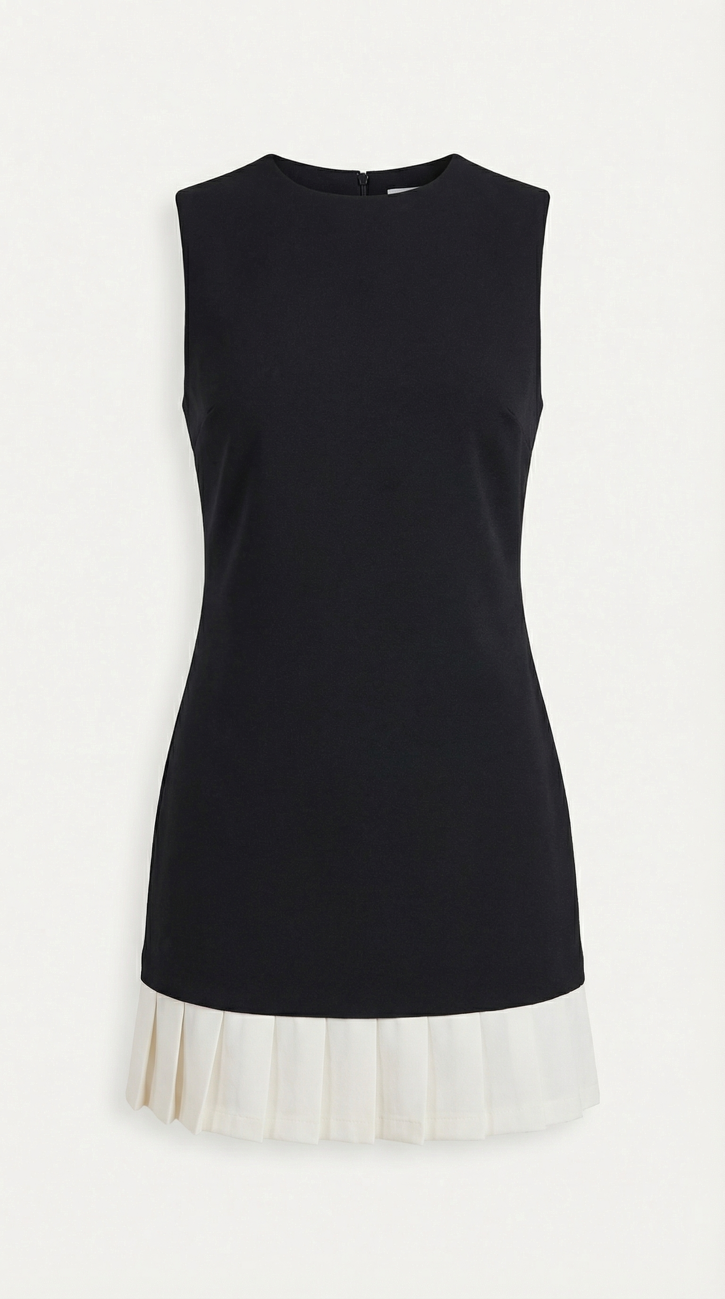 Minivestido evasé sin mangas Celine