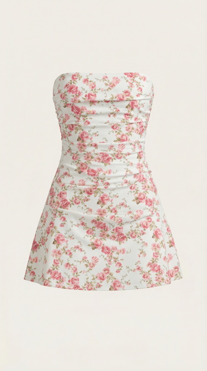 Strapless Mini Dress