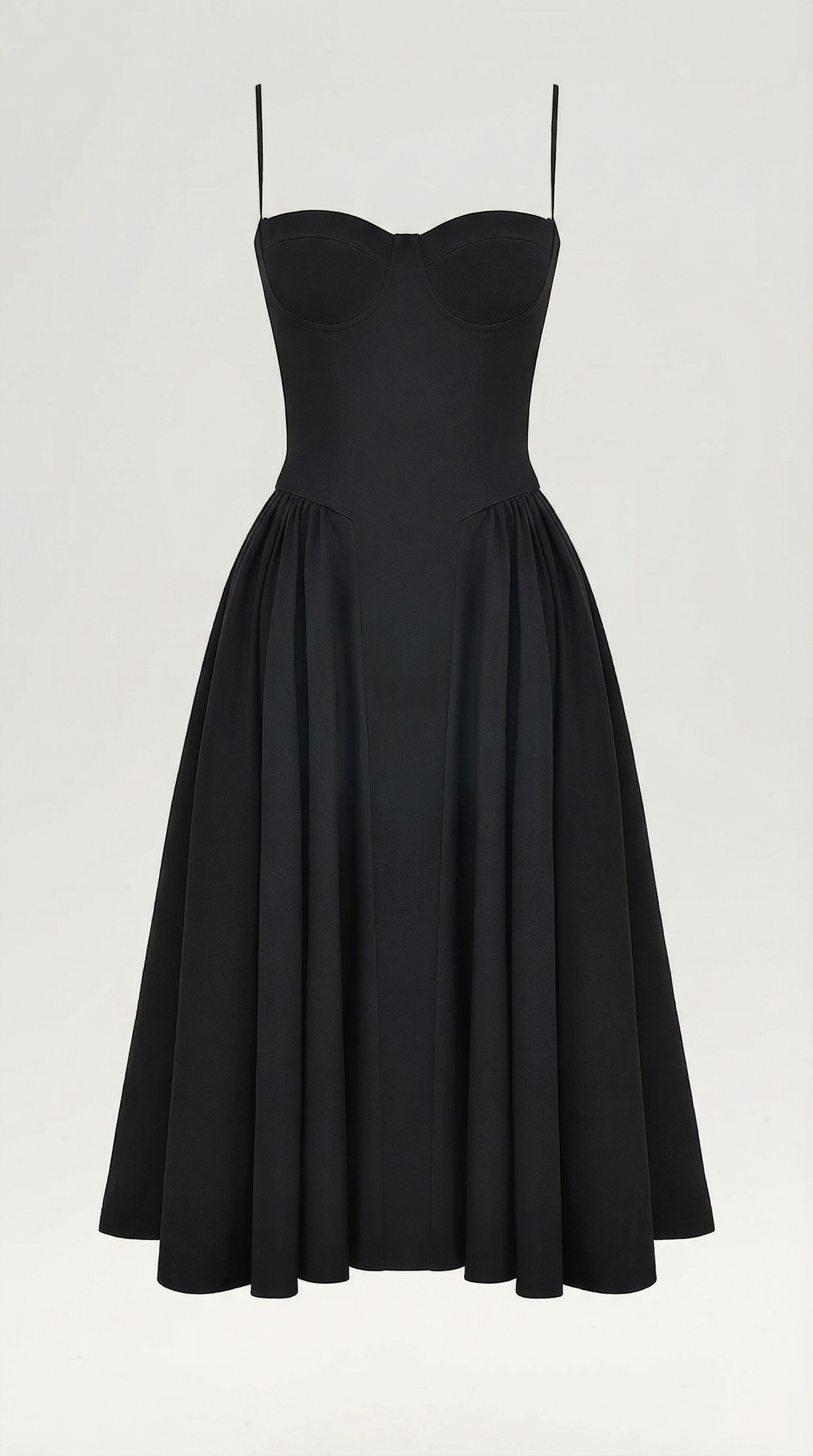 Vestido midi corsé Odette