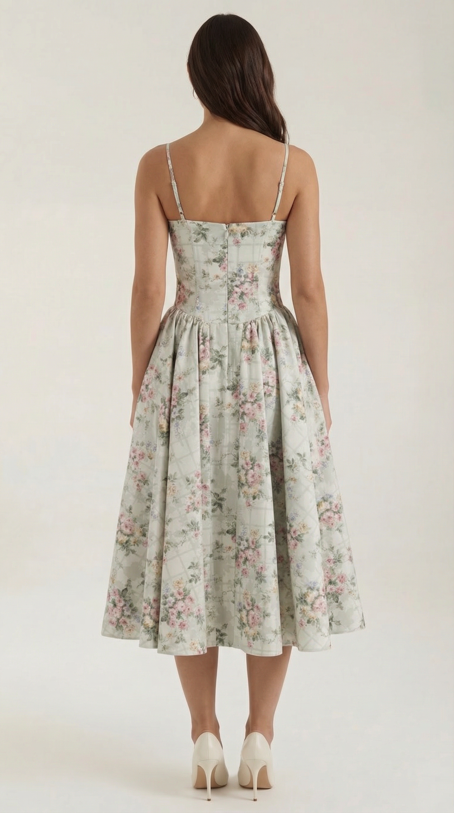 Vestido midi corsé Odette