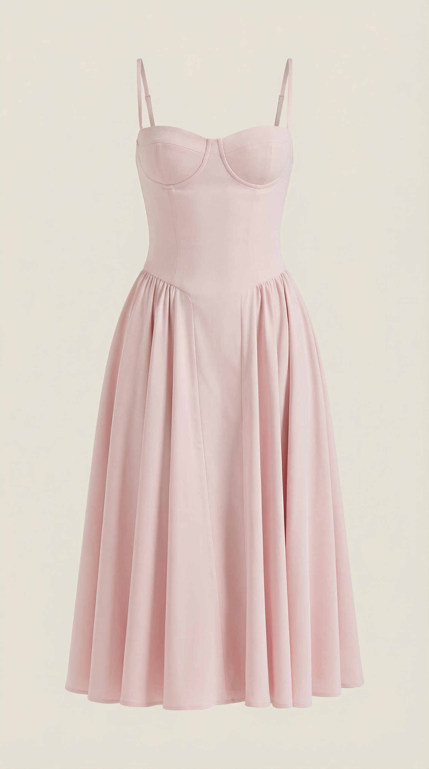 Vestido midi corsé Odette