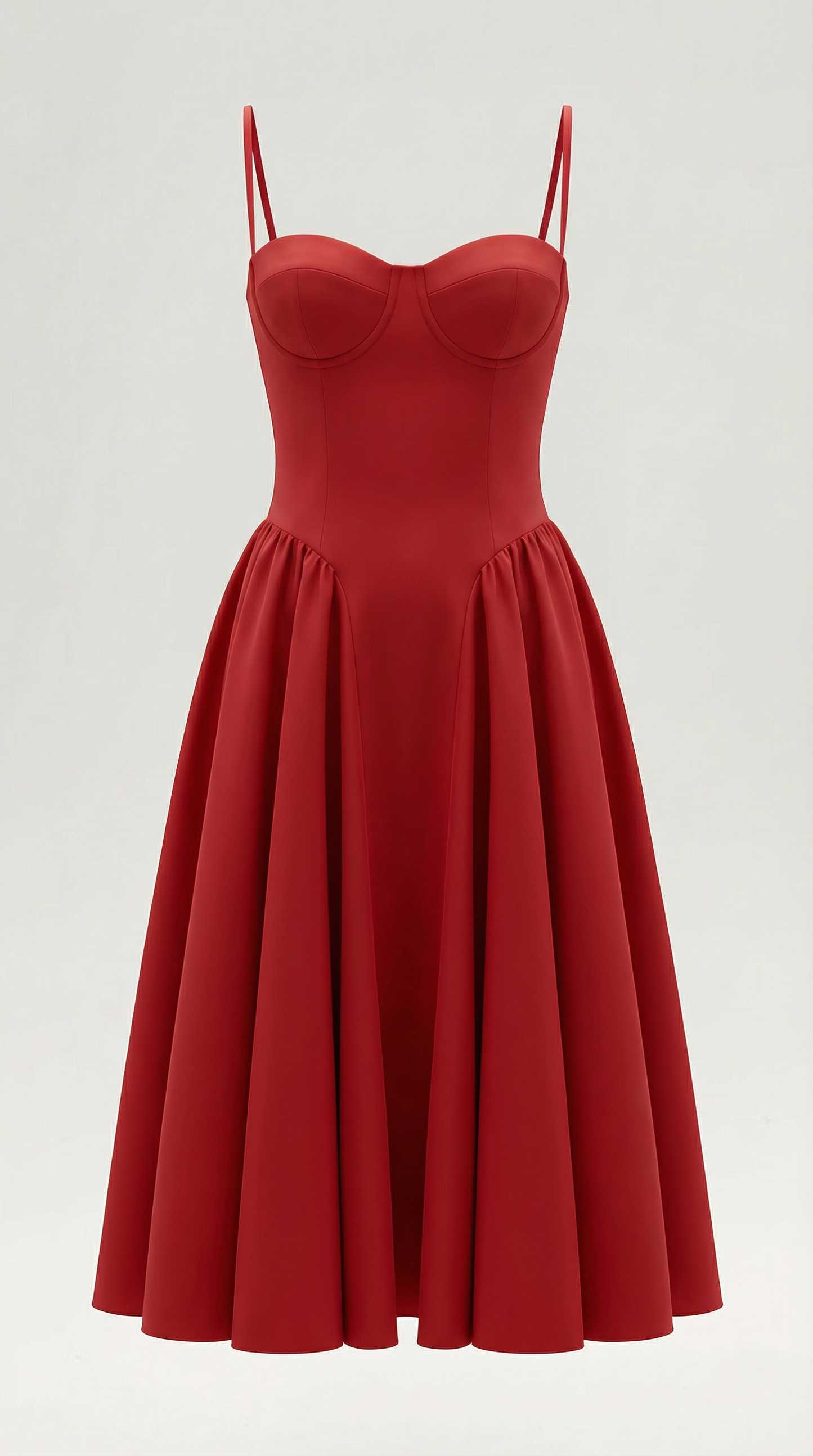 Vestido midi corsé Odette