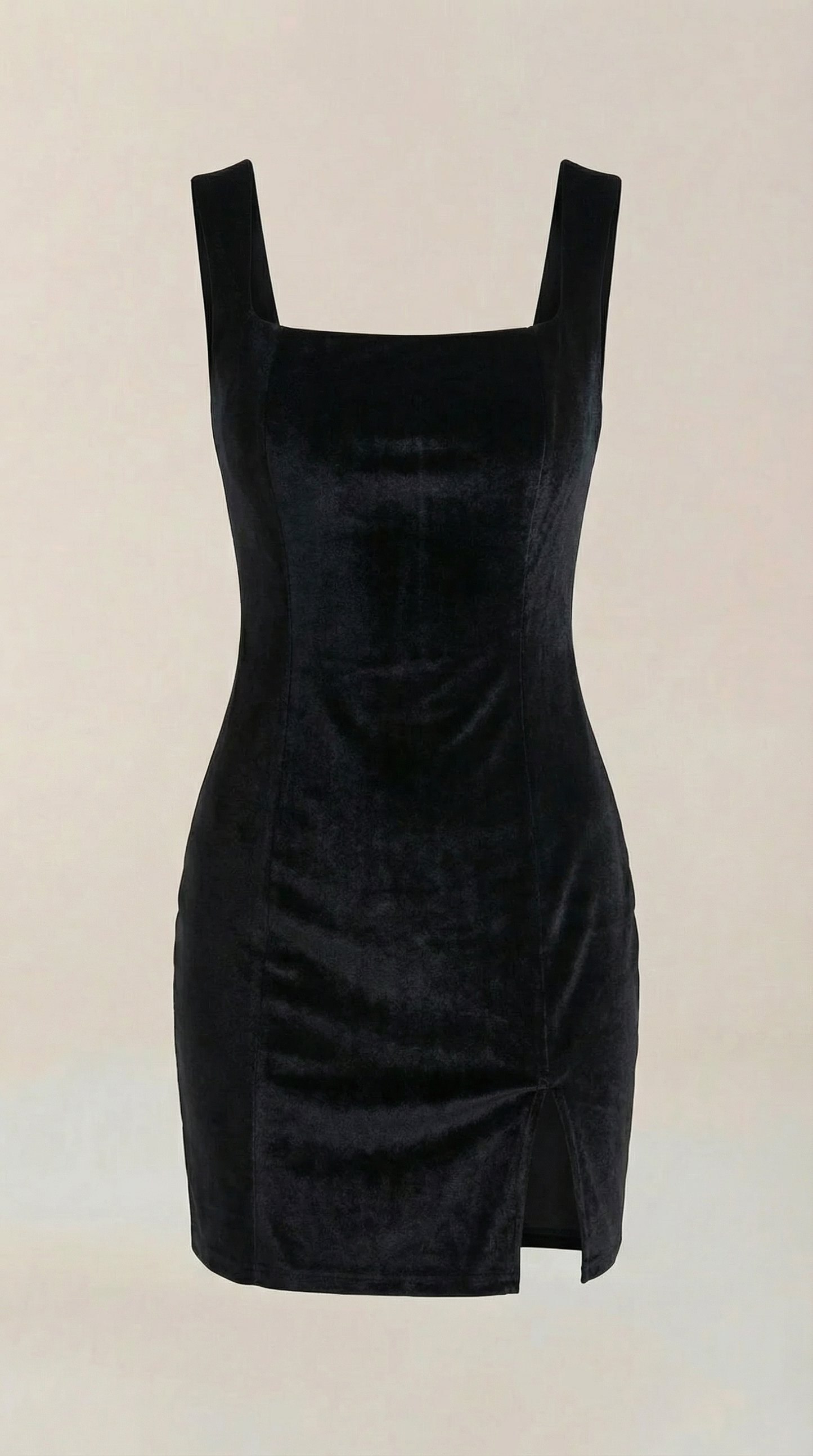 Minivestido Rachelle con escote cuadrado