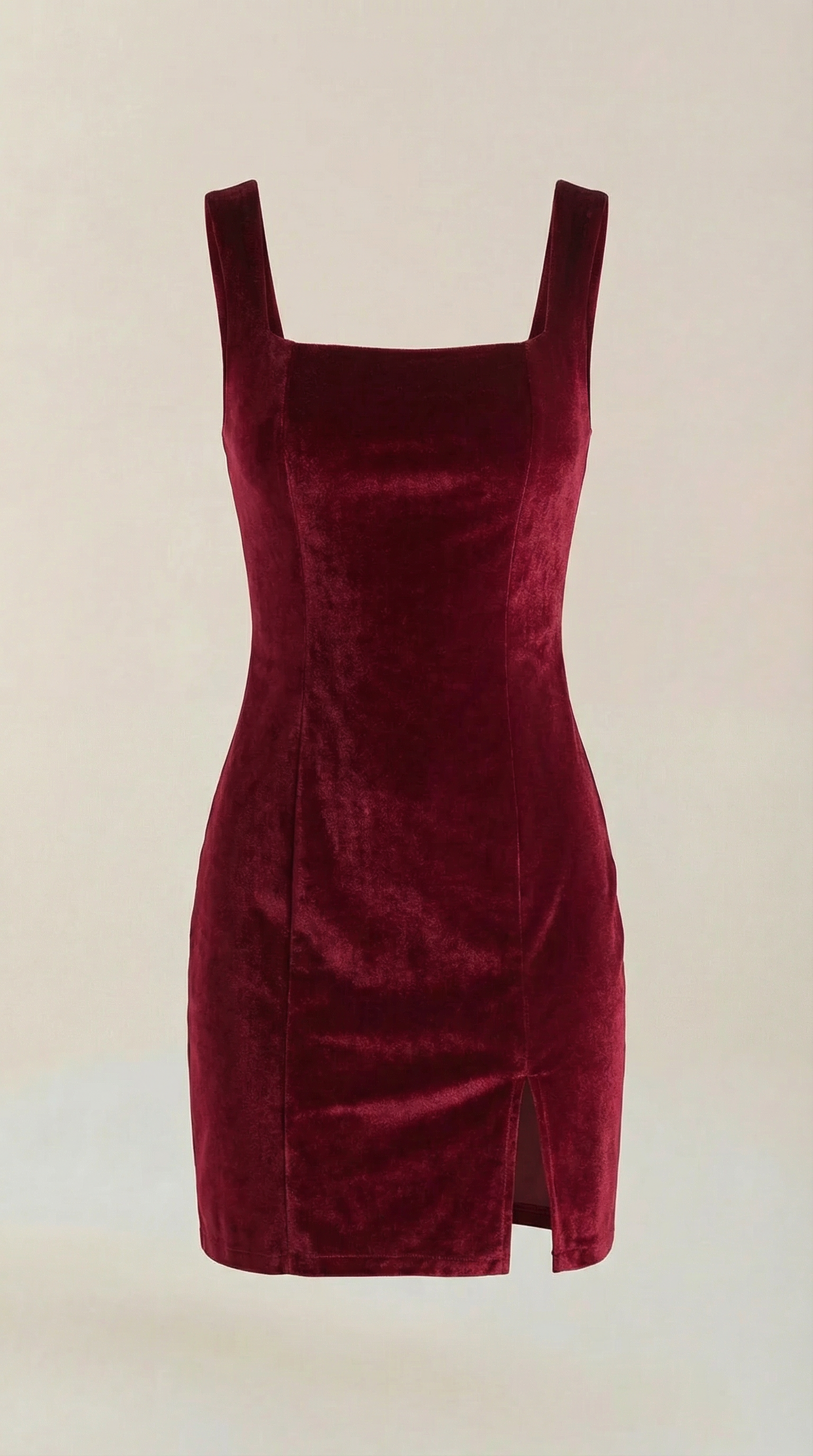 Minivestido Rachelle con escote cuadrado