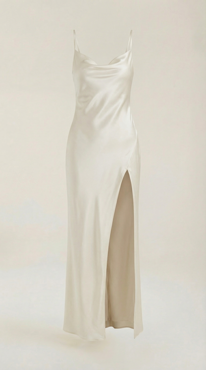 Silky Maxi Slip Dress