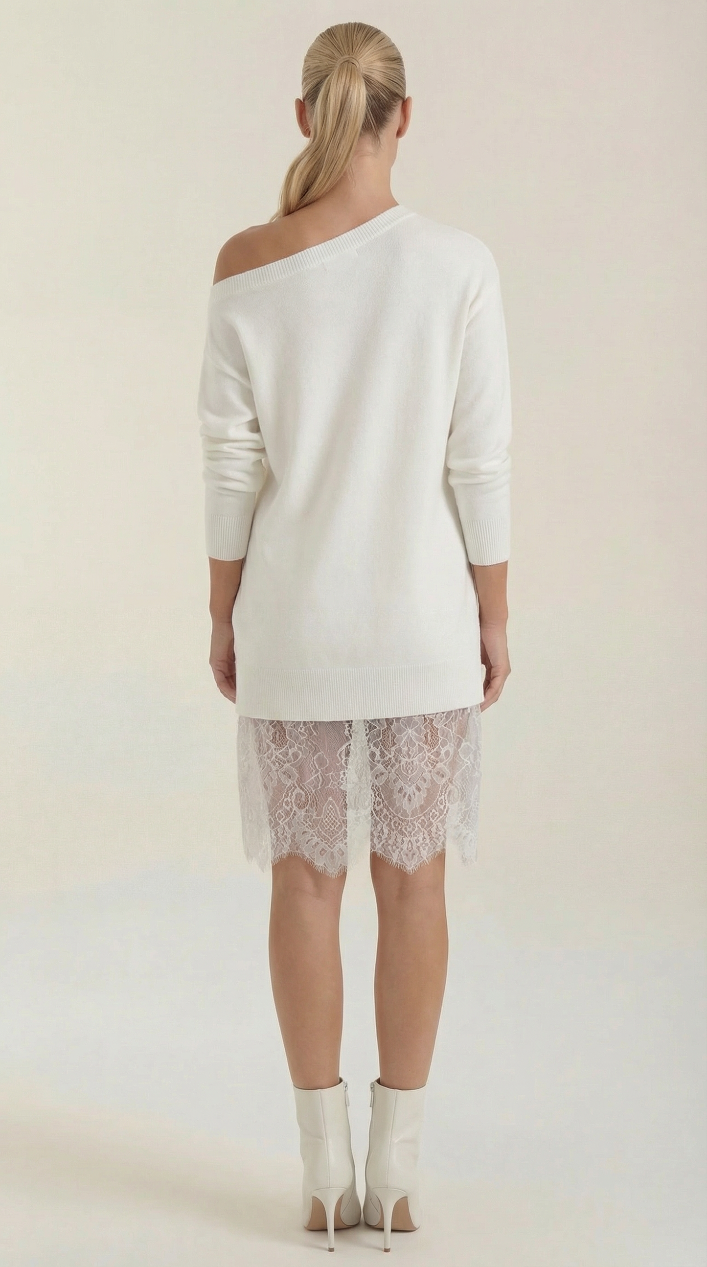 Lace Hem Dress