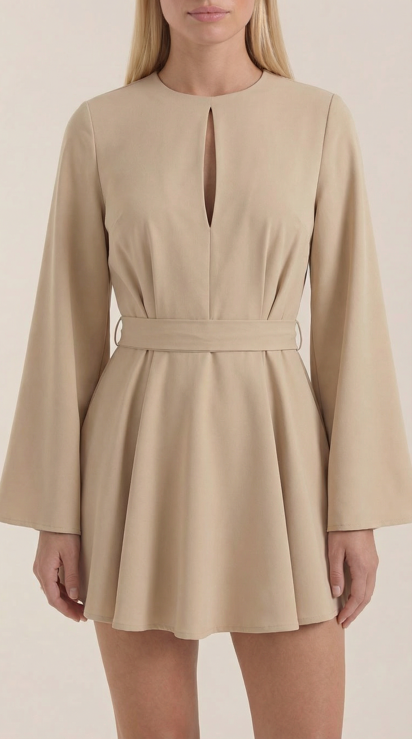 Minivestido Serena con vuelo
