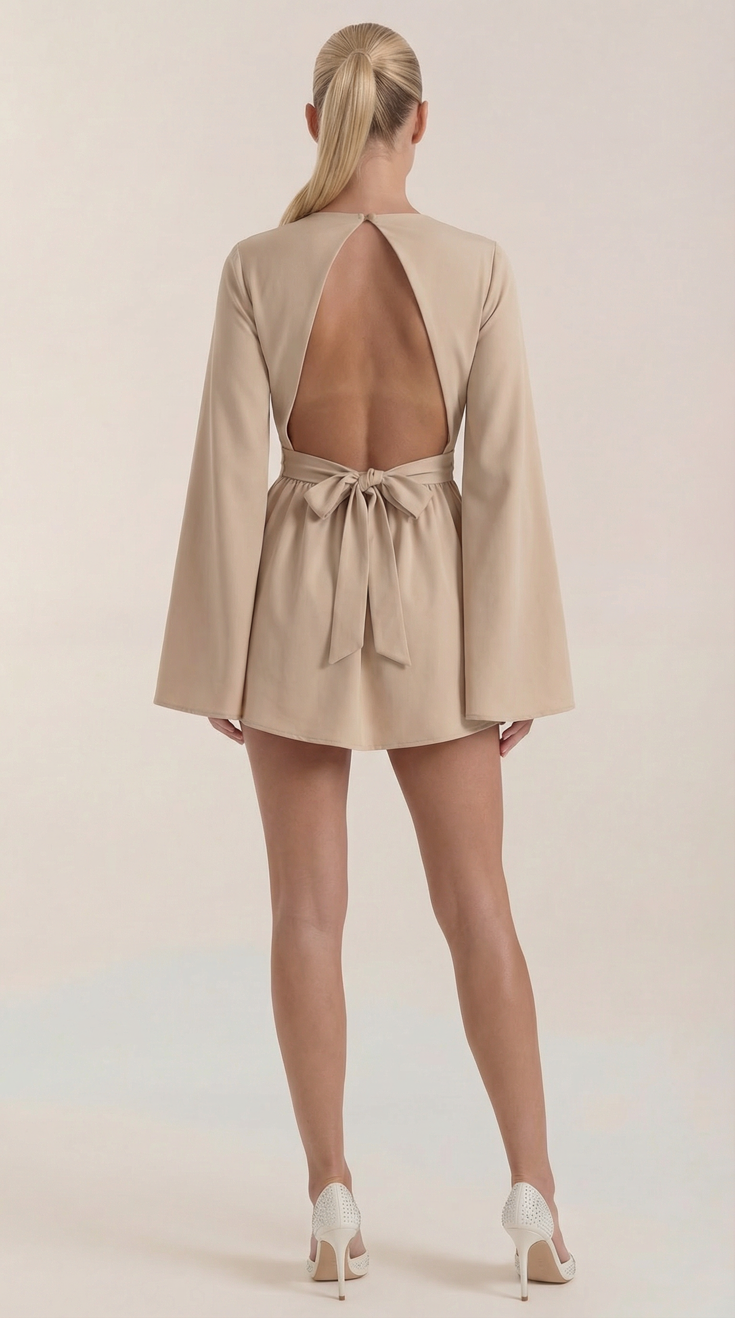 Minivestido Serena con vuelo