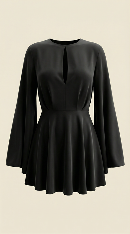 Minivestido Serena con vuelo