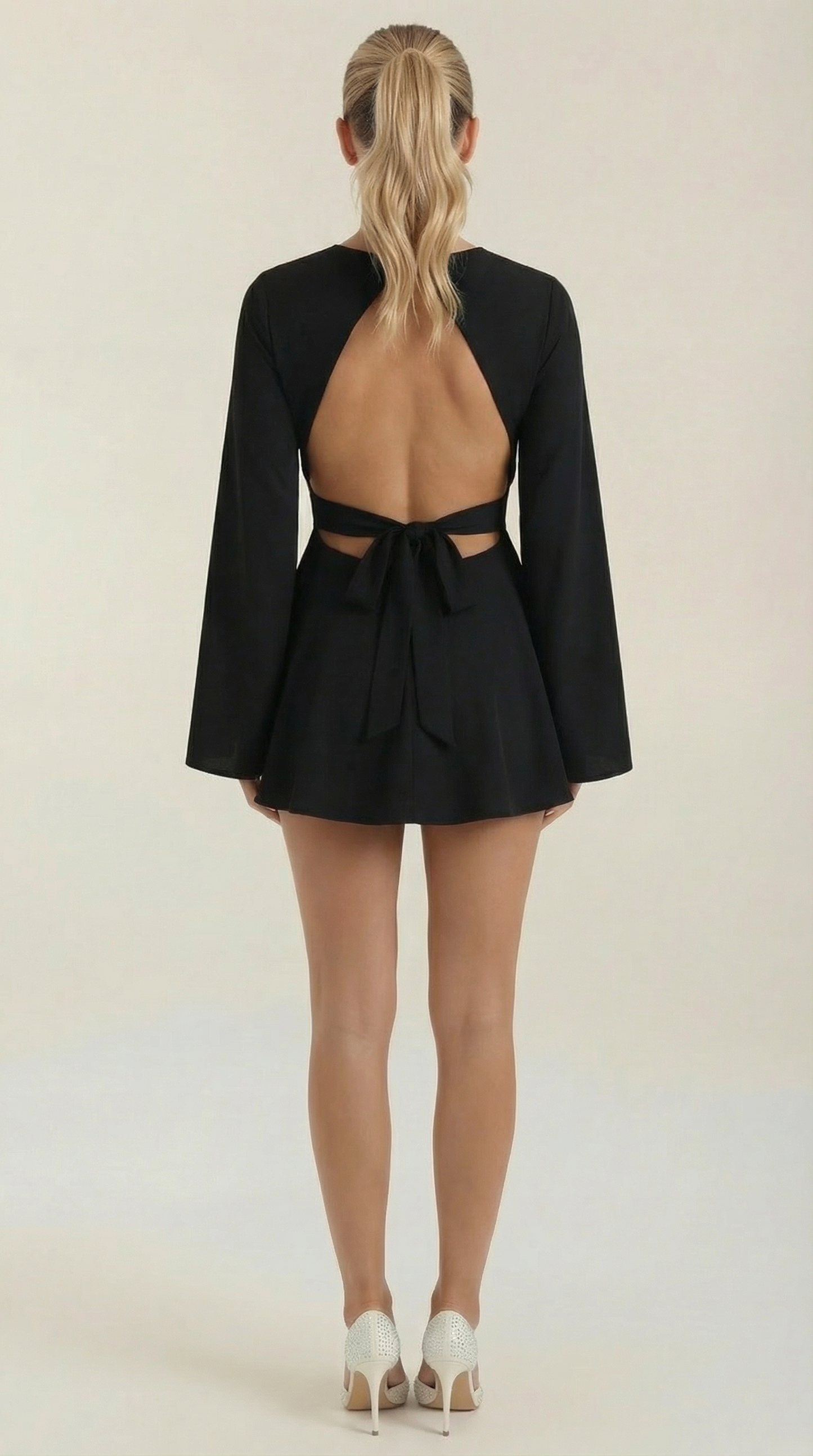 Minivestido Serena con vuelo